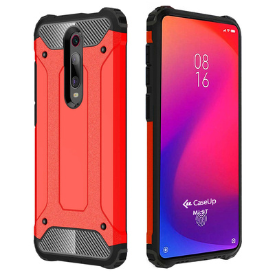 CaseUp Xiaomi Mi 9T Kılıf Tank Kırmızı