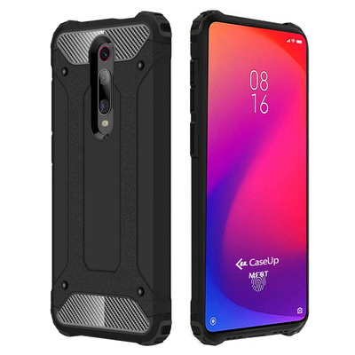 CaseUp Xiaomi Mi 9T Kılıf Tank Siyah