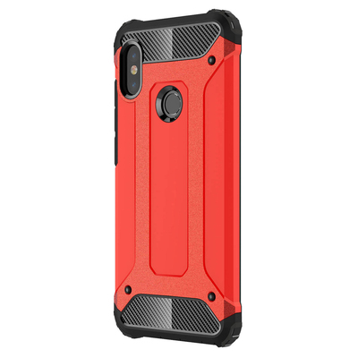 CaseUp Xiaomi Mi A2 Lite Kılıf Tank Kırmızı