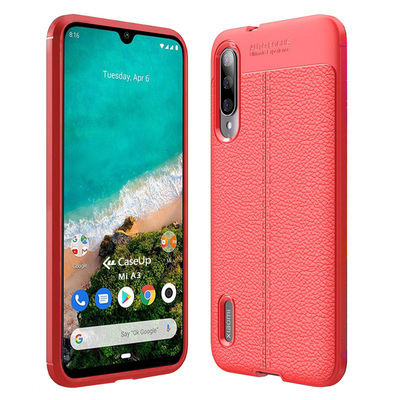 CaseUp Xiaomi Mi A3 Kılıf Niss Silikon Kırmızı