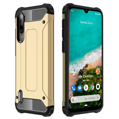 CaseUp Xiaomi Mi A3 Kılıf Tank Gold