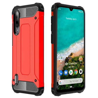 CaseUp Xiaomi Mi A3 Kılıf Tank Kırmızı