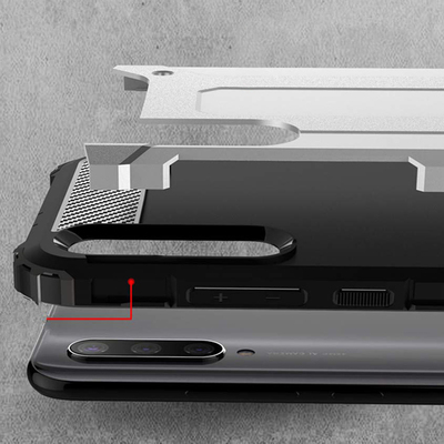 CaseUp Xiaomi Mi A3 Kılıf Tank Siyah