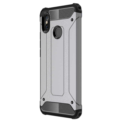 CaseUp Xiaomi Mi Max 3 Kılıf Tank Gri