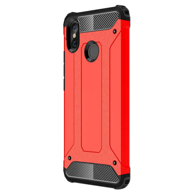 CaseUp Xiaomi Mi Max 3 Kılıf Tank Kırmızı