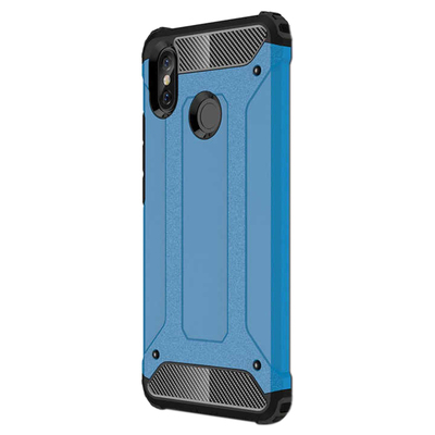 CaseUp Xiaomi Mi Max 3 Kılıf Tank Mavi