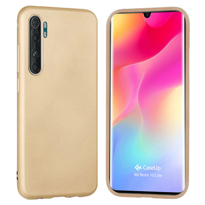 CaseUp Xiaomi Mi Note 10 Lite Kılıf Matte Surface Gold