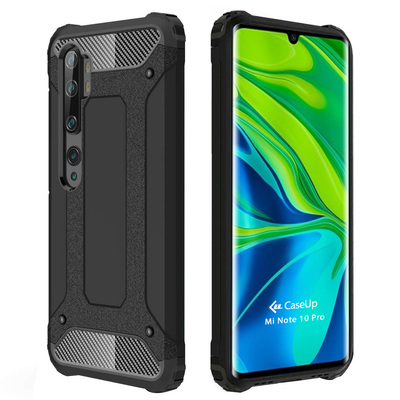 CaseUp Xiaomi Mi Note 10 Pro Kılıf Tank Siyah