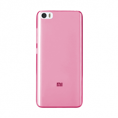 Caseup Xiaomi Mi5 Pro Kılıf Transparent Soft Pembe