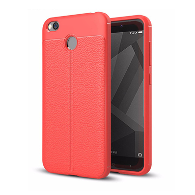 CaseUp Xiaomi Redmi 4X Kılıf Niss Silikon Kırmızı
