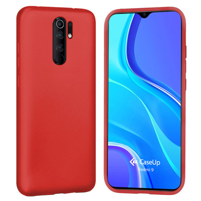 CaseUp Xiaomi Redmi 9 Kılıf Matte Surface Kırmızı