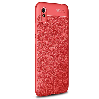 CaseUp Xiaomi Redmi 9A Kılıf Niss Silikon Kırmızı