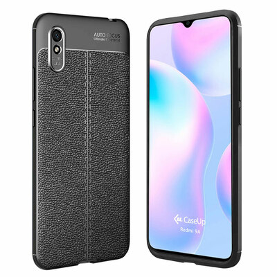 CaseUp Xiaomi Redmi 9A Kılıf Niss Silikon Siyah