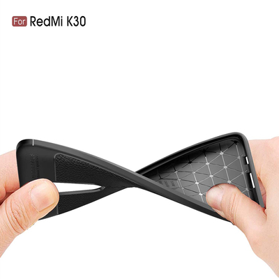 CaseUp Xiaomi Redmi K30 Kılıf Niss Silikon Siyah