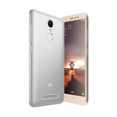 Caseup Xiaomi Redmi Note 3 Kılıf Transparent Soft Beyaz