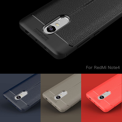 CaseUp Xiaomi Redmi Note 4X Kılıf Niss Silikon Gri