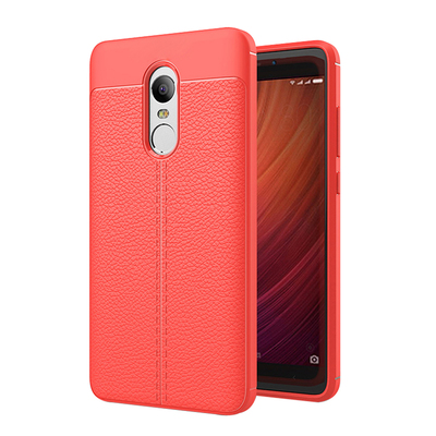 CaseUp Xiaomi Redmi Note 4X Kılıf Niss Silikon Kırmızı