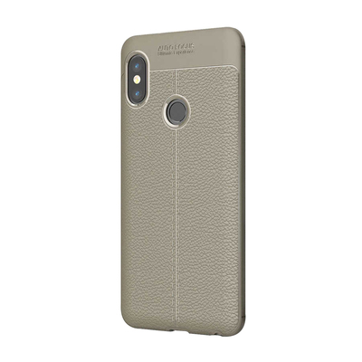 CaseUp Xiaomi Redmi Note 5 Pro Kılıf Niss Silikon Gri