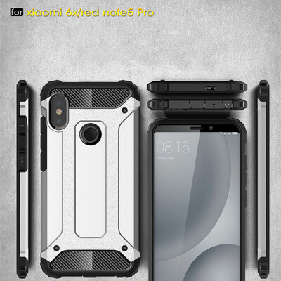 CaseUp Xiaomi Redmi Note 5 Kılıf Tank Gümüş