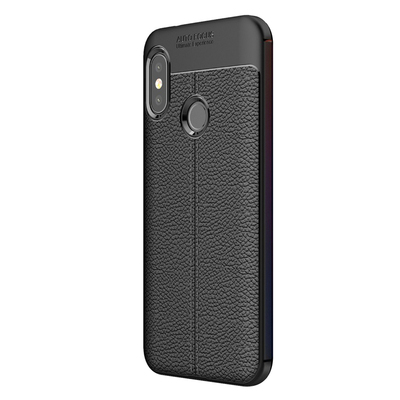 CaseUp Xiaomi Redmi Note 6 Pro Kılıf Niss Silikon Siyah