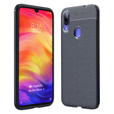 CaseUp Xiaomi Redmi Note 7 Kılıf Niss Silikon Lacivert