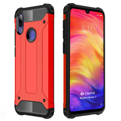 CaseUp Xiaomi Redmi Note 7 Kılıf Tank Kırmızı