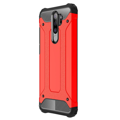 CaseUp Xiaomi Redmi Note 8 Pro Kılıf Tank Kırmızı