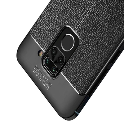 CaseUp Xiaomi Redmi Note 9 Kılıf Niss Silikon Siyah