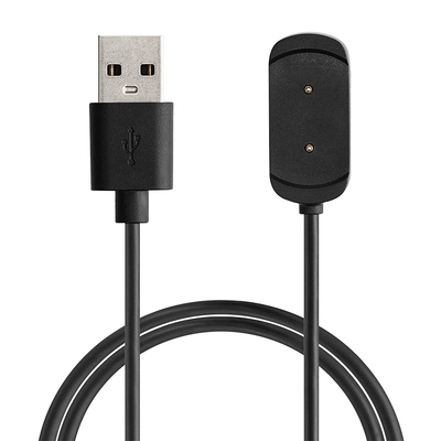 Microsonic Amazfit GTR 47mm Manyetik USB Şarj Kablosu Siyah