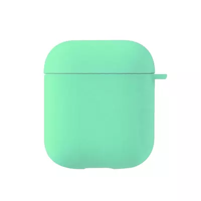 Microsonic Apple AirPods 1. Nesil / 2. Nesil Liquid Silicone Lansman Mint Yeşili