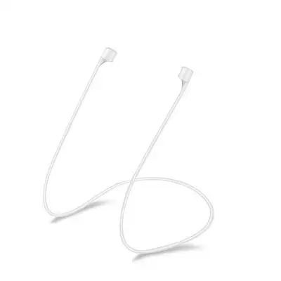 Microsonic Apple AirPods 1. Nesil / 2. Nesil Neck Rope Silicone Beyaz