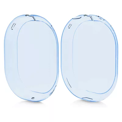 Microsonic Apple AirPods Max Kılıf Crystal Clear TPU Cover Mavi