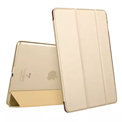 Microsonic Apple iPad 10.2'' 7. Nesil (A2197-A2200-A2198) Smart Case ve arka Kılıf Gold