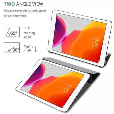 Microsonic Apple iPad 10.2'' 7. Nesil (A2197-A2200-A2198) Smart Case ve arka Kılıf Mavi
