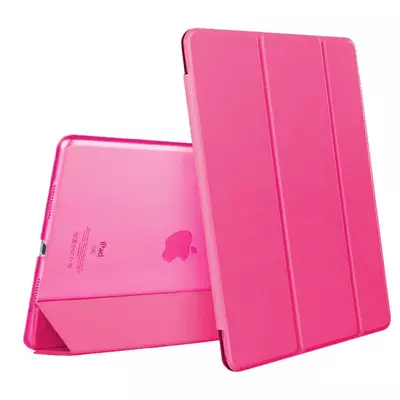 Microsonic Apple iPad 10.2'' 7. Nesil (A2197-A2200-A2198) Smart Case ve arka Kılıf Pembe