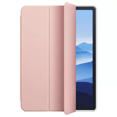 Microsonic Apple iPad 10.Nesil 10.9`` Kılıf (A2696-A2757-A2777) Slim Translucent Back Smart Cover Rose Gold