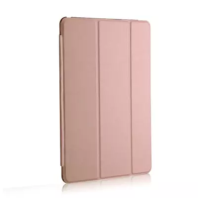 Microsonic Apple iPad 9.7 2017 (A1822-A1823) Smart Case ve arka Kılıf Rose Gold