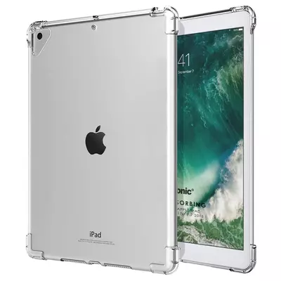 Microsonic Apple iPad 9.7 2018 Kılıf (A1893-A1954) Shock Absorbing Şeffaf
