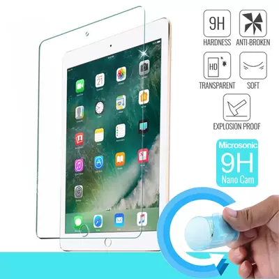 Microsonic Apple iPad 9.7 2018 Nano Cam Ekran koruyucu