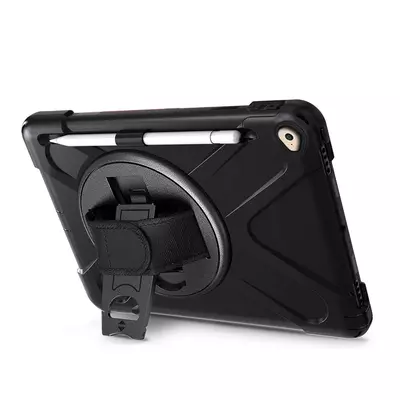 Microsonic Apple iPad Air 2 Kılıf (A1566-A1567) Heavy Defender Siyah
