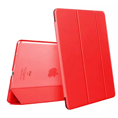 Microsonic Apple iPad Air 3 10.5'' 2019 (A2152-A2123-A2153-A2154) Smart Case ve arka Kılıf Kırmızı