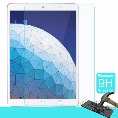 Microsonic Apple iPad Air 3 10.5'' 2019 (A2152-A2123-A2153-A2154) Temperli Cam Ekran koruyucu