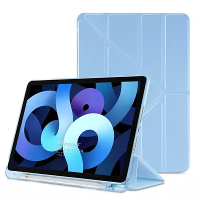 Microsonic Apple iPad Air 4. Nesil Kılıf (A2316-A2324-A2325-A2072) Origami Pencil Mavi