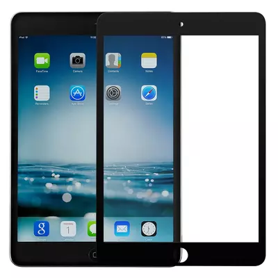 Microsonic Apple iPad Mini 1 / 2 / 3 Tam Kaplayan Temperli Cam Ekran Koruyucu Siyah