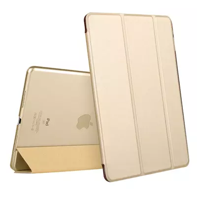 Microsonic Apple iPad Mini 5 7.9'' 2019 (A2133-A2124-A2125-A2126) Smart Case ve arka Kılıf Gold