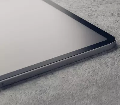 Microsonic Apple iPad Pro 10.5'' (A1701-A1709-A1852) Tam Kaplayan Temperli Cam Ekran Koruyucu Siyah