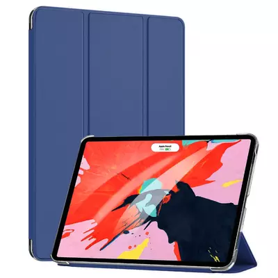 Microsonic Apple iPad Pro 11'' 2020 2. Nesil Kılıf (A2228-A2068-A2230) Smart Case ve Arka Kapak Lacivert