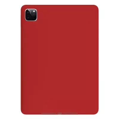 Microsonic Apple iPad Pro 11'' 2021 3. Nesil Kılıf (A2377-A2459-A2301-A2460) Matte Silicone Kırmızı