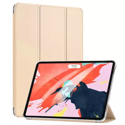 Microsonic Apple iPad Pro 11'' 2021 3. Nesil Kılıf (A2377-A2459-A2301-A2460) Smart Case ve Arka Kapak Gold