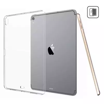 Microsonic Apple iPad Pro 12.9'' 2018 (A1876-A2014-A1895-A1983) Kılıf Transparent Soft Beyaz